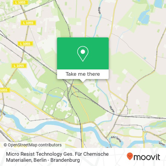 Micro Resist Technology Ges. Für Chemische Materialien map