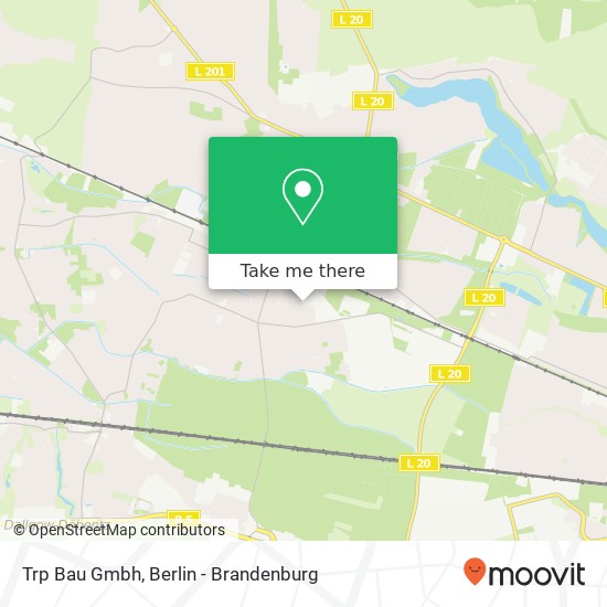 Trp Bau Gmbh map