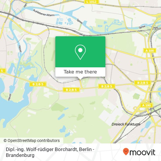 Карта Dipl.-ing. Wolf-rüdiger Borchardt