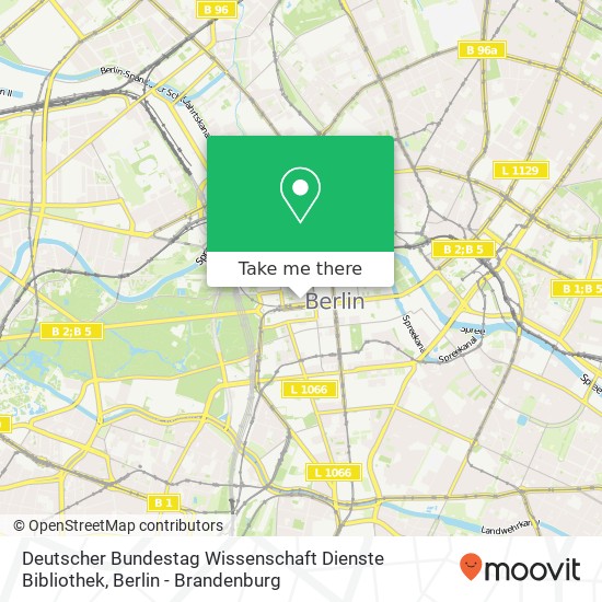 Deutscher Bundestag Wissenschaft Dienste Bibliothek map