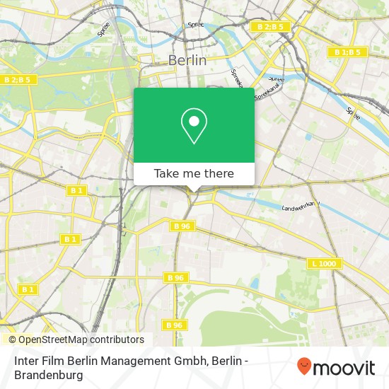 Карта Inter Film Berlin Management Gmbh