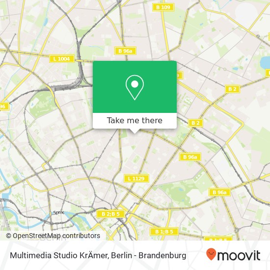 Multimedia Studio KrÄmer map