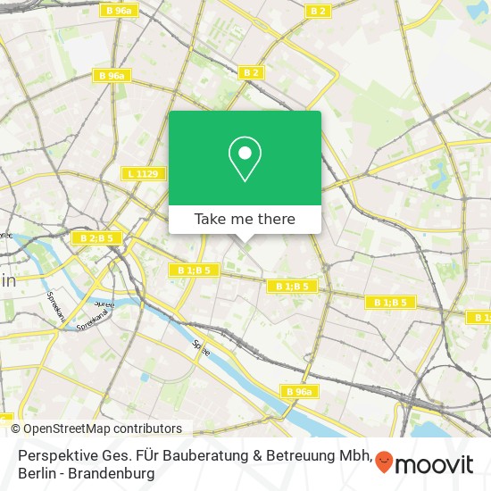 Карта Perspektive Ges. FÜr Bauberatung & Betreuung Mbh