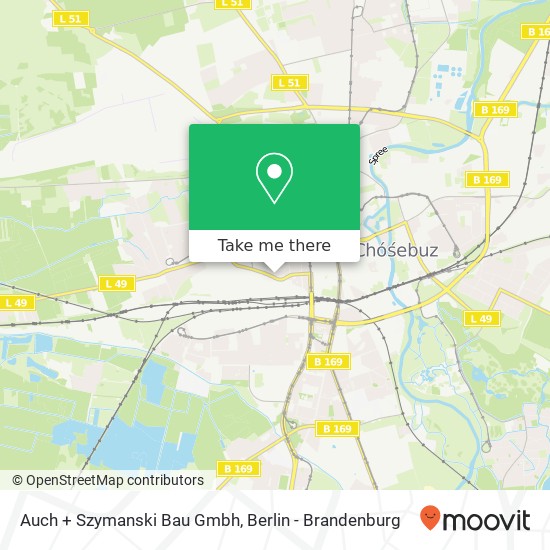 Auch + Szymanski Bau Gmbh map