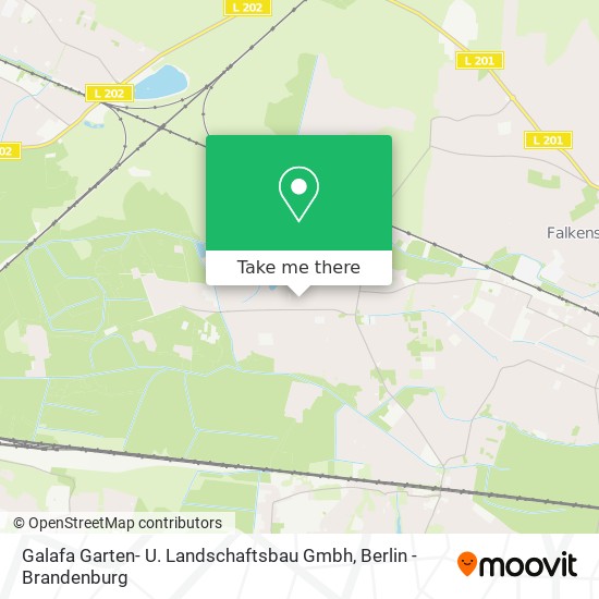 Galafa Garten- U. Landschaftsbau Gmbh map