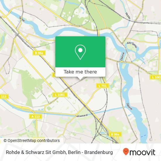 Rohde & Schwarz Sit Gmbh map