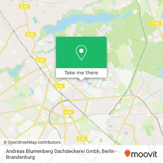 Andreas Blumenberg Dachdeckerei Gmbh map
