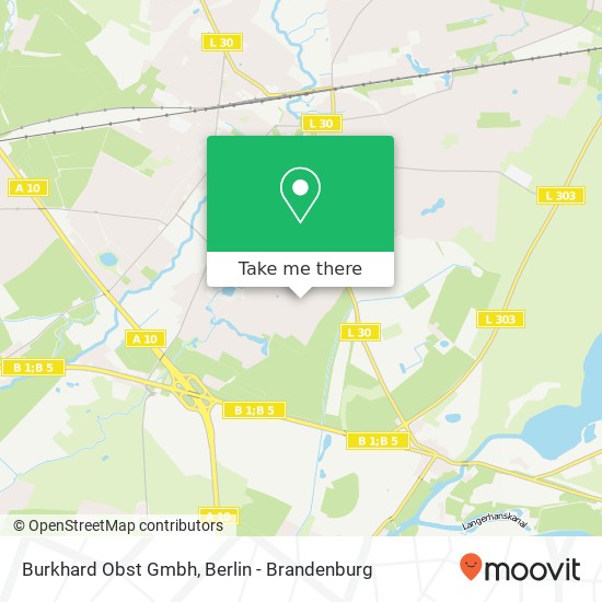 Burkhard Obst Gmbh map