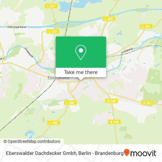 Карта Eberswalder Dachdecker Gmbh