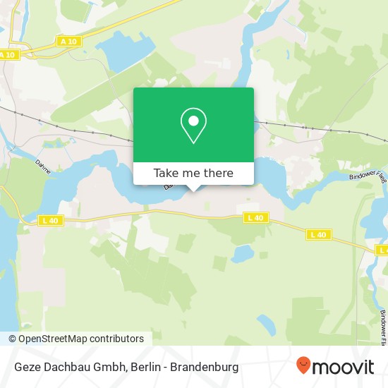 Geze Dachbau Gmbh map