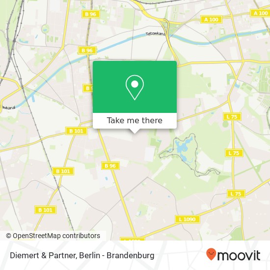 Diemert & Partner map