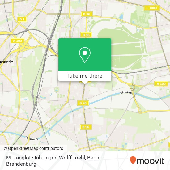 Карта M. Langlotz Inh. Ingrid Wolff-roehl