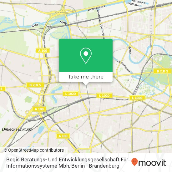 Begis Beratungs- Und Entwicklungsgesellschaft Für Informationssysteme Mbh map