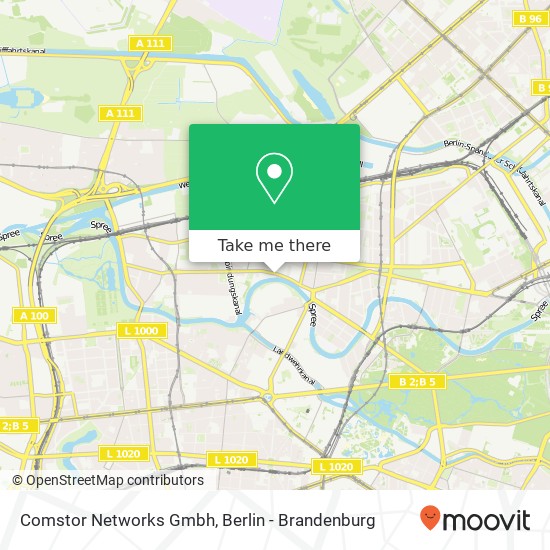 Comstor Networks Gmbh map