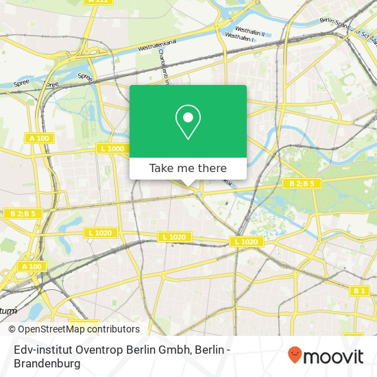 Edv-institut Oventrop Berlin Gmbh map