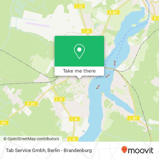 Tab Service Gmbh map