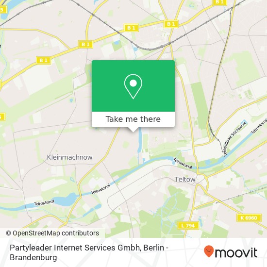Partyleader Internet Services Gmbh map