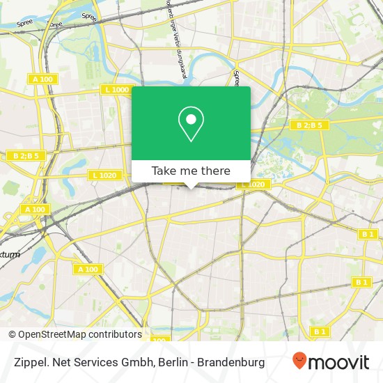 Zippel. Net Services Gmbh map