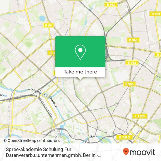 Spree-akademie Schulung Für Datenverarb.u.unternehmen.gmbh map