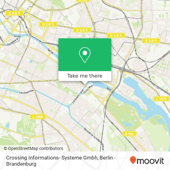 Crossing Informations- Systeme Gmbh map