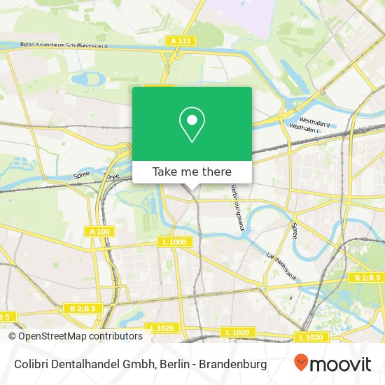 Colibri Dentalhandel Gmbh map