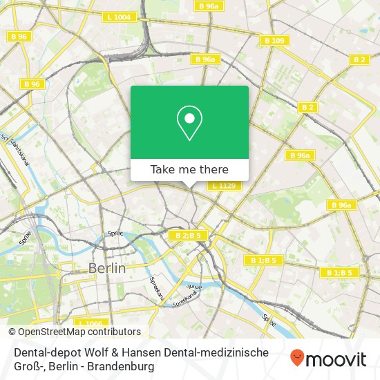 Dental-depot Wolf & Hansen Dental-medizinische Groß- map