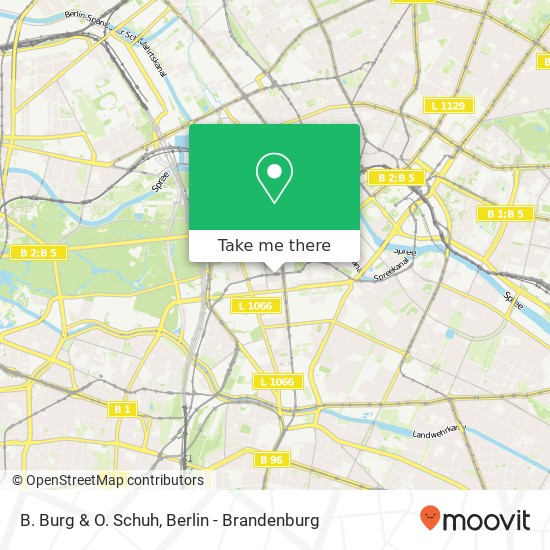 Карта B. Burg & O. Schuh