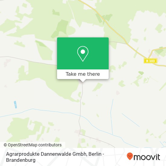 Agrarprodukte Dannenwalde Gmbh map