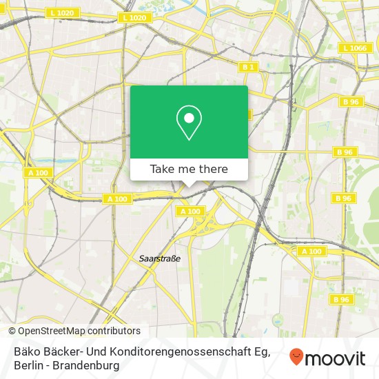 Bäko Bäcker- Und Konditorengenossenschaft Eg map