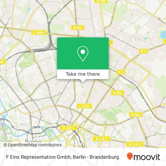 F Eins Representation Gmbh map