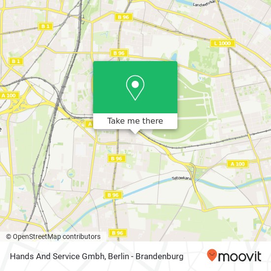 Hands And Service Gmbh map