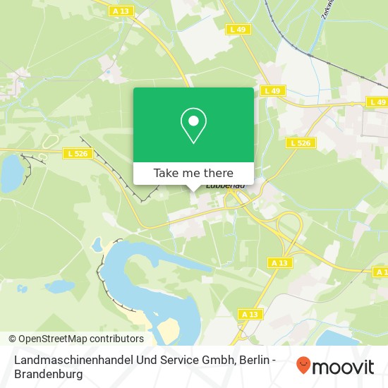 Landmaschinenhandel Und Service Gmbh map