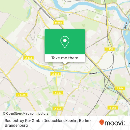 Radiostroy Rtv Gmbh Deutschland / berlin map