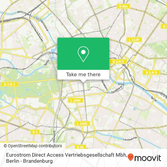 Eurostrom Direct Access Vertriebsgesellschaft Mbh map