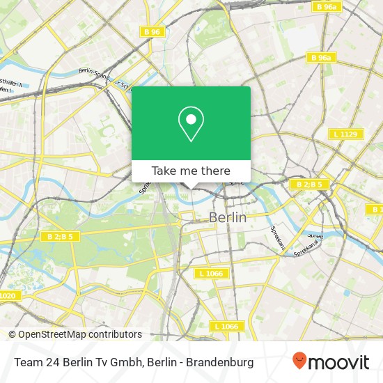 Team 24 Berlin Tv Gmbh map