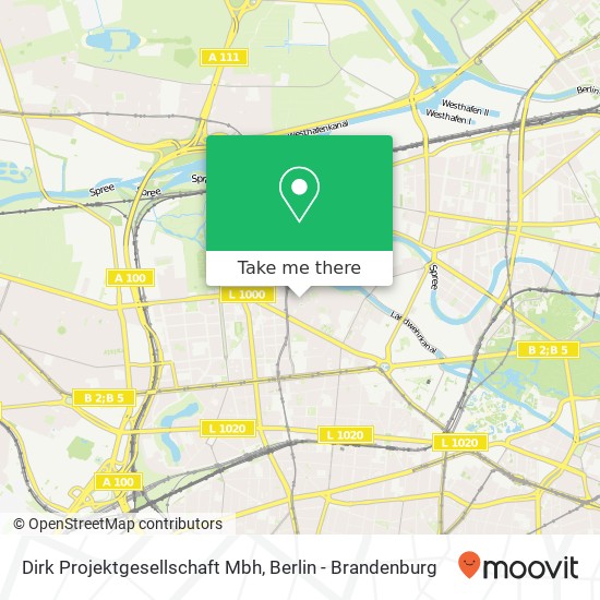 Dirk Projektgesellschaft Mbh map