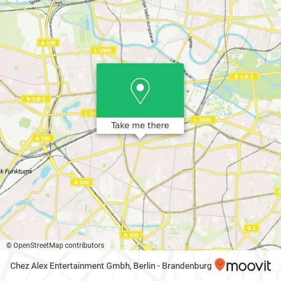 Chez Alex Entertainment Gmbh map