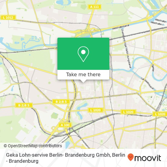 Geka Lohn-servive Berlin- Brandenburg Gmbh map