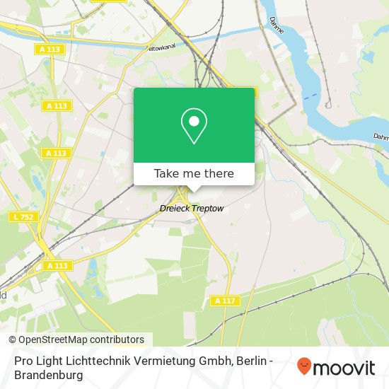 Pro Light Lichttechnik Vermietung Gmbh map