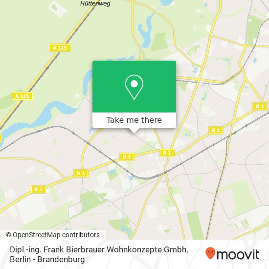 Dipl.-ing. Frank Bierbrauer Wohnkonzepte Gmbh map