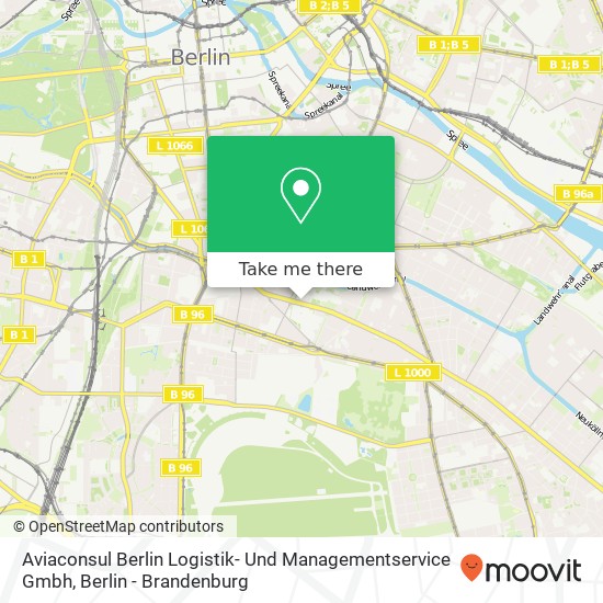 Aviaconsul Berlin Logistik- Und Managementservice Gmbh map