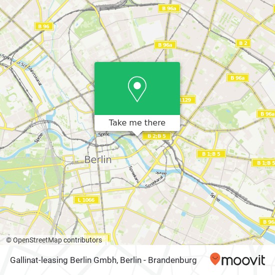Gallinat-leasing Berlin Gmbh map