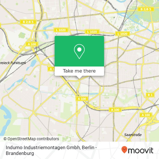 Indumo Industriemontagen Gmbh map