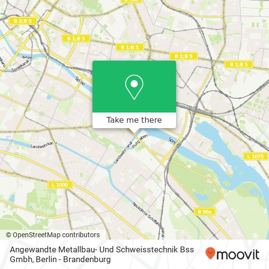Angewandte Metallbau- Und Schweisstechnik Bss Gmbh map