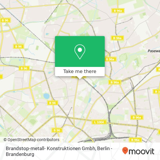 Brandstop-metall- Konstruktionen Gmbh map