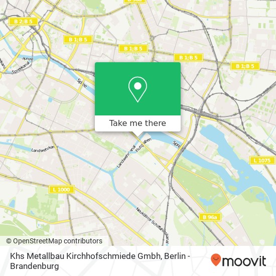 Карта Khs Metallbau Kirchhofschmiede Gmbh