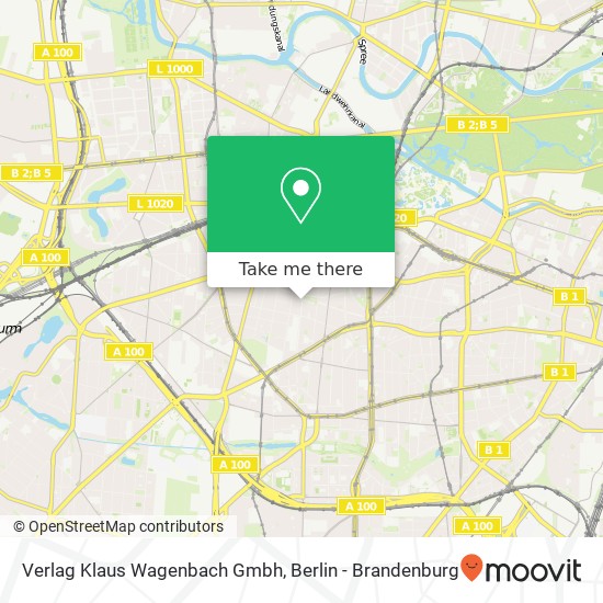 Verlag Klaus Wagenbach Gmbh map