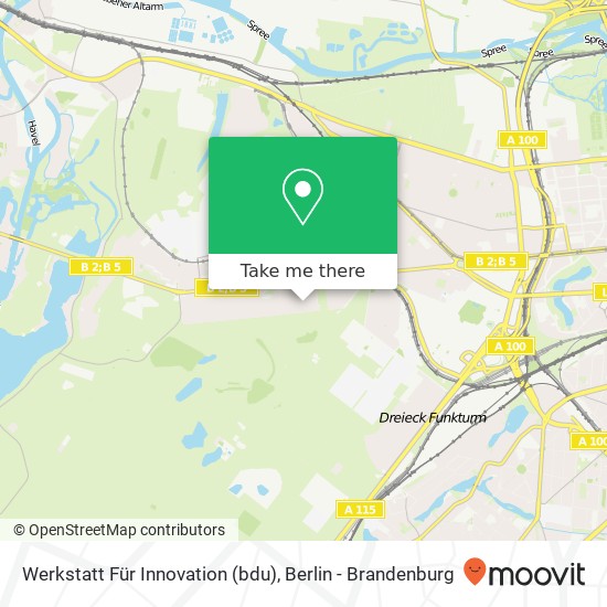 Werkstatt Für Innovation (bdu) map