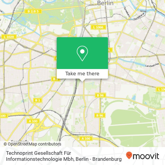 Technoprint Gesellschaft Für Informationstechnologie Mbh map