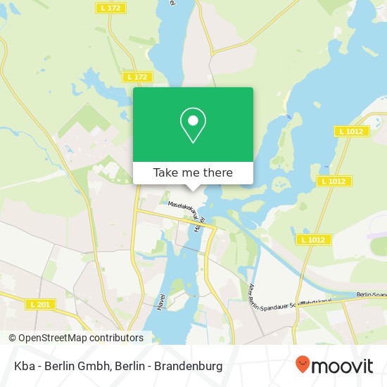 Kba - Berlin Gmbh map